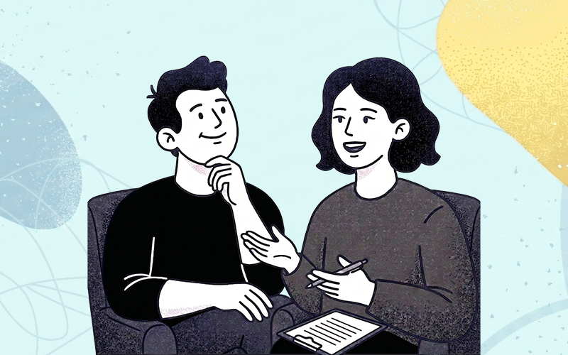 Starting a virtual or in-person therapy session